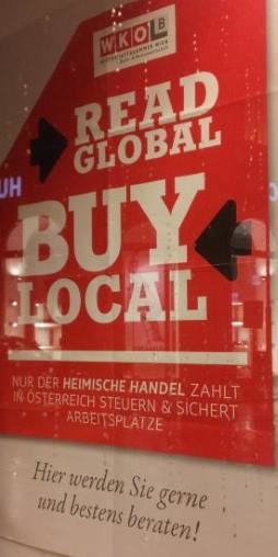 Das gibt’s nur in Österreich, Teil 9 von 14: Linz Geteilt, ReadGlobalBuyLocal, HandyParken